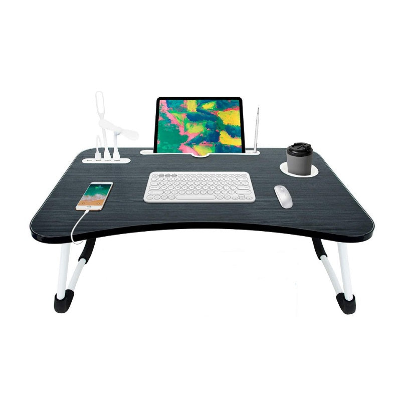 XF0849 Foldable Laptop Table with Tablet Holder… - Bundle of 2