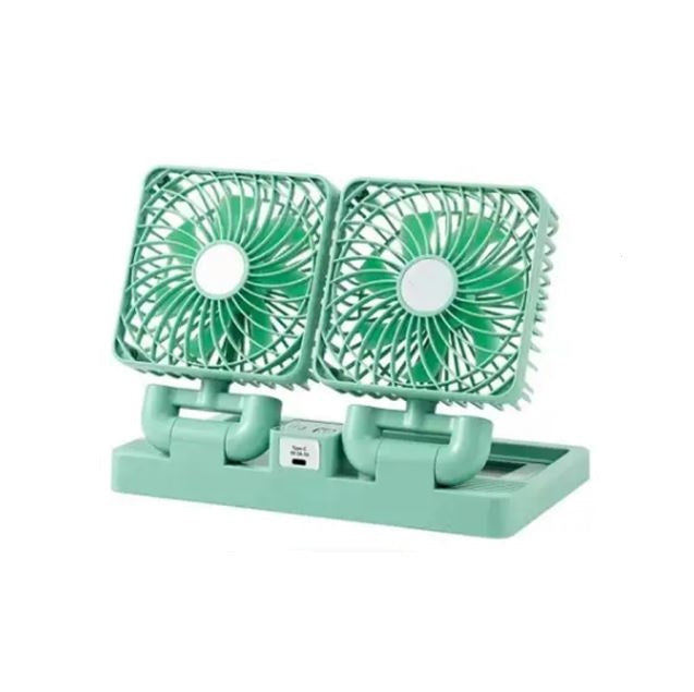 FA-SD-999 Rechargeable Dual Head Solar Powered …