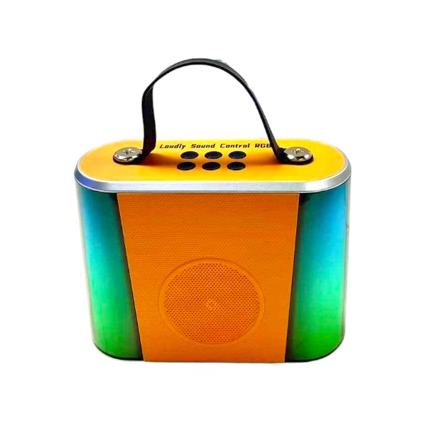 V6 Rechargeable Bluetooth Speaker with RGB Lig…