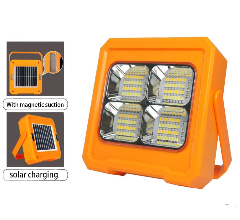 Aerbes AB-TY02 Solar Powered 124LED Work Light … - Bundle of 2