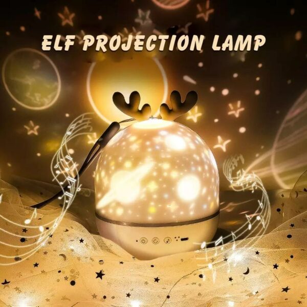 Elf LED Projector Night Light Projector Lamp 36… - Bundle of 2
