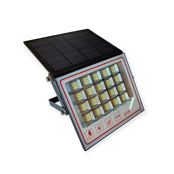 Pemin Plus PM-136 Solar Flood Light 400W White … - Bundle of 2