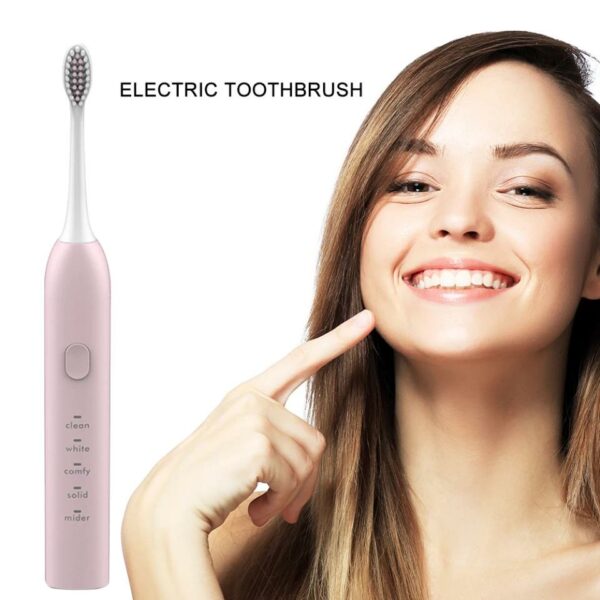 Waterproof Sonic Electric Toothbrush 5 Modes Au…