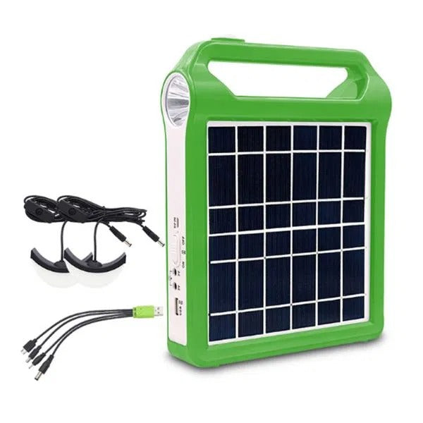 FA-038A Portable USB Port Solar Powered Combina… - Bundle of 2