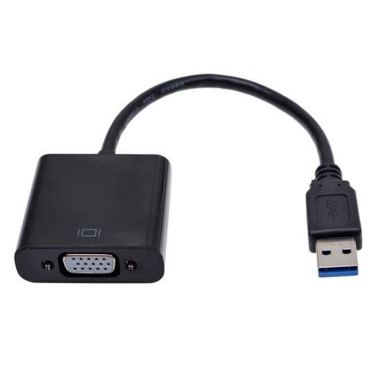 Super Electronics SE-L220 USB To VGA Adapter Ca… - Bundle of 3