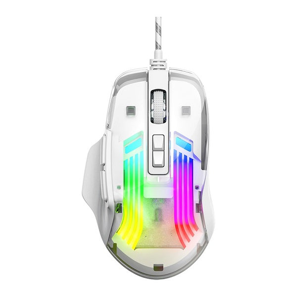Aerbes AB-DN25 USB Wired Clear Colourful LED Op… - Bundle of 2