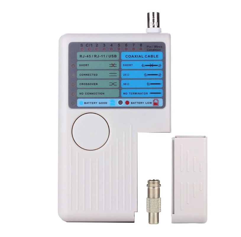 SE-L155 4 In 1 Remote Cable Tester for RJ11/RJ4… - Bundle of 2