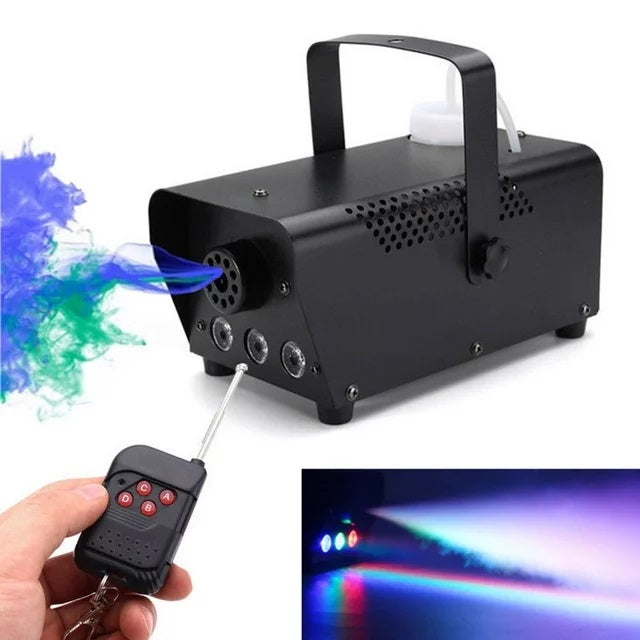 PM-012 Fog Machine Dual Control with LED Light …