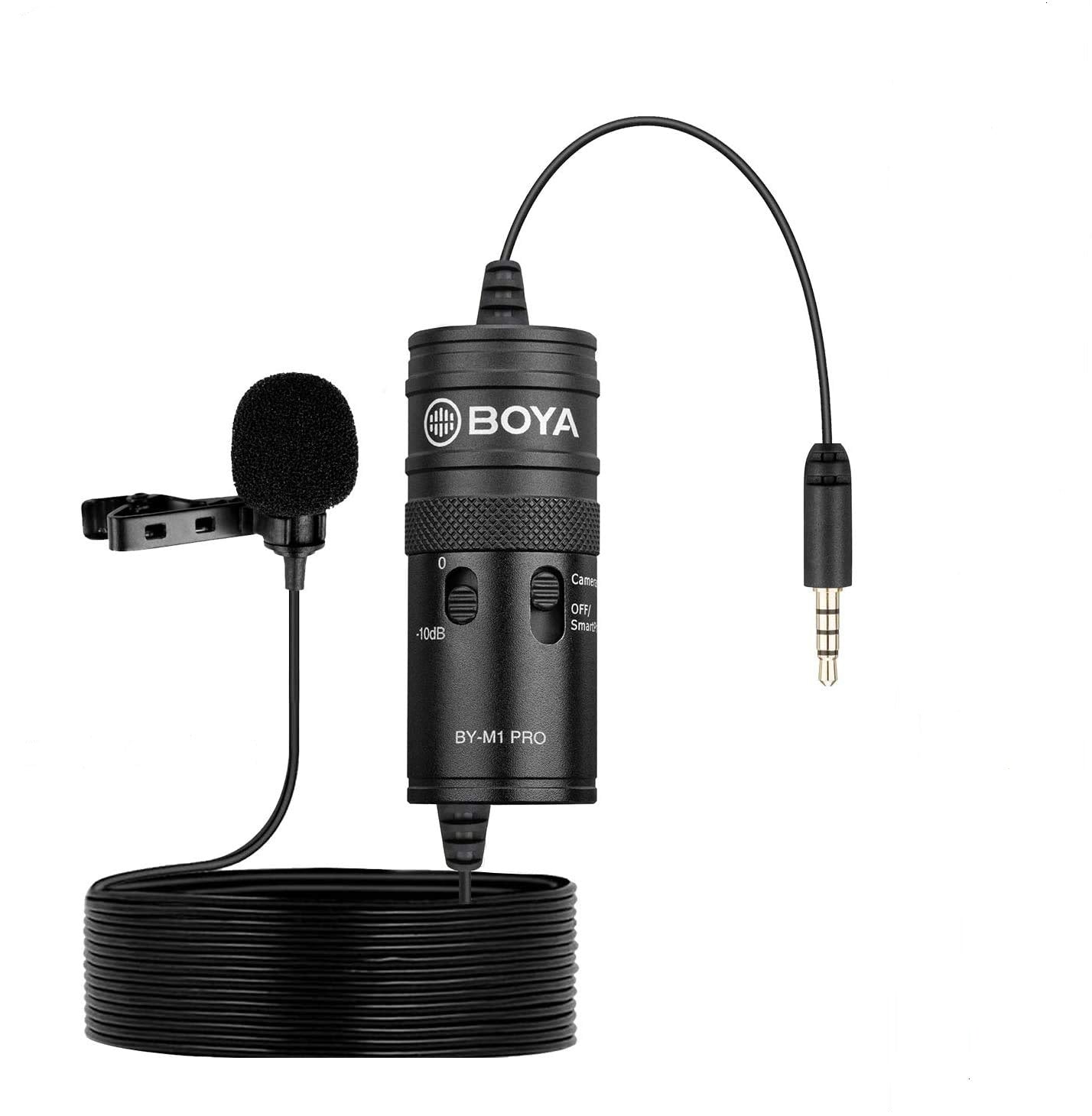 BY-M1 Pro Lavalier Condenser Microphone - Bundle of 3