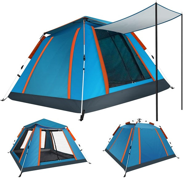 JG20375527 4 Sided Full Floor Camping Tent With…