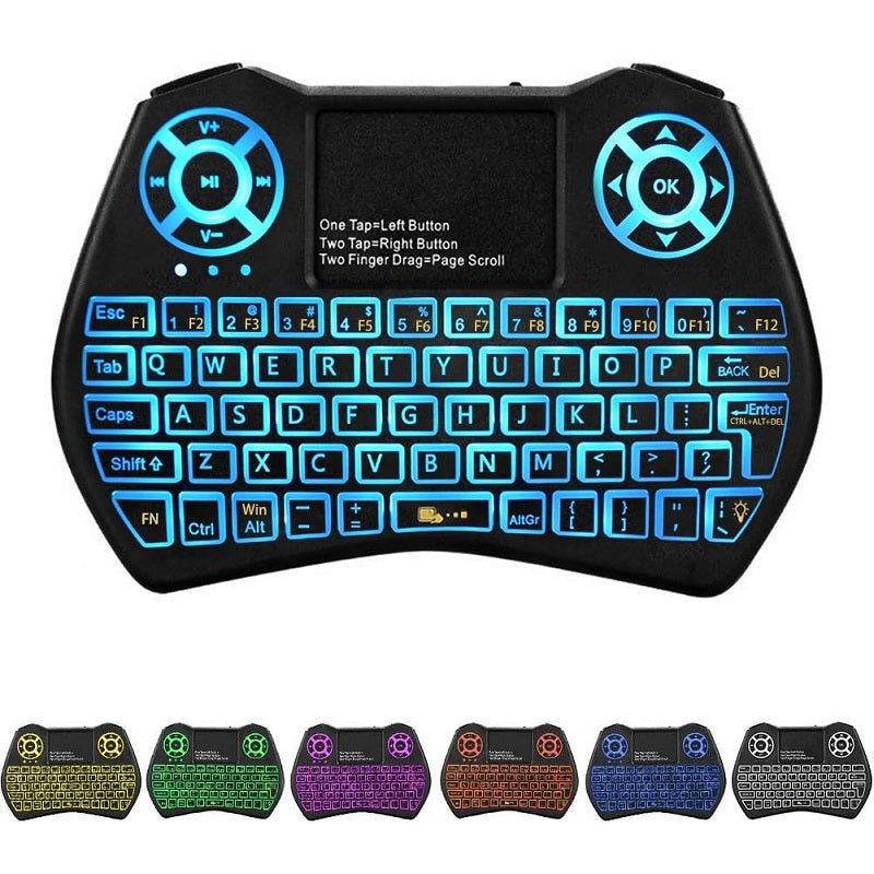 XF0752 Wireless Mini RGB Backlit Keyboard Air M… - Bundle of 3
