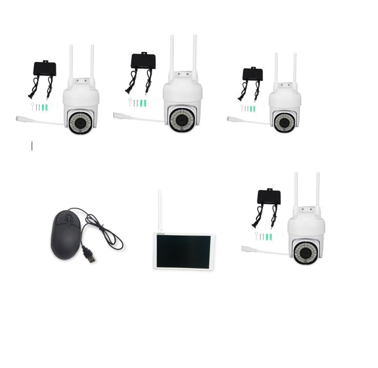Aerbes AB-JK36 Ball Machine Wifi Camera Set 4 C…