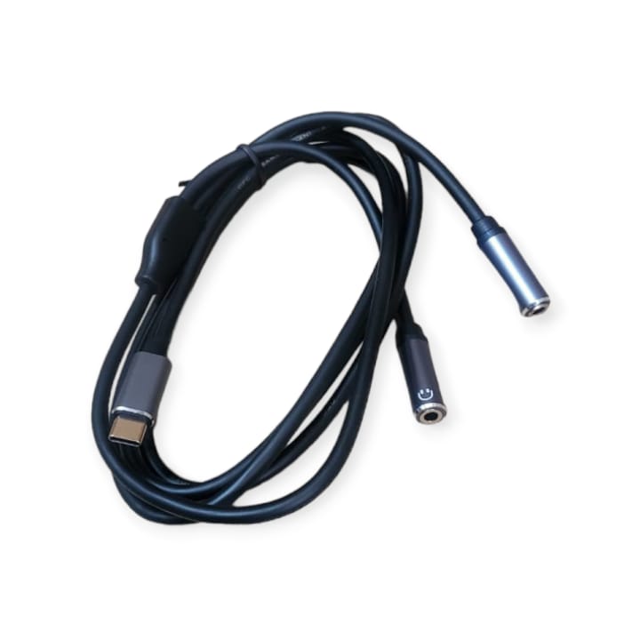 SE-LT22 TYPE-C TO Dual Female 3.5mm Headset And…