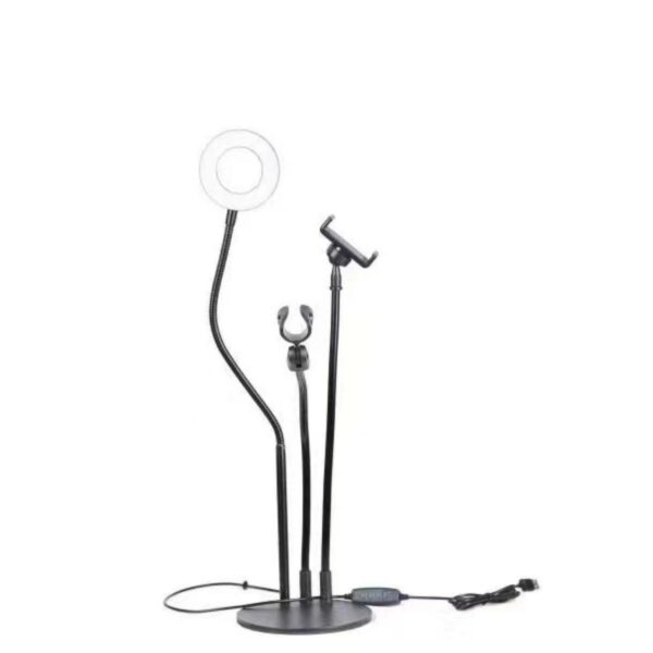 3 in 1 USB Powered LED Ring Fill Light For YouT…