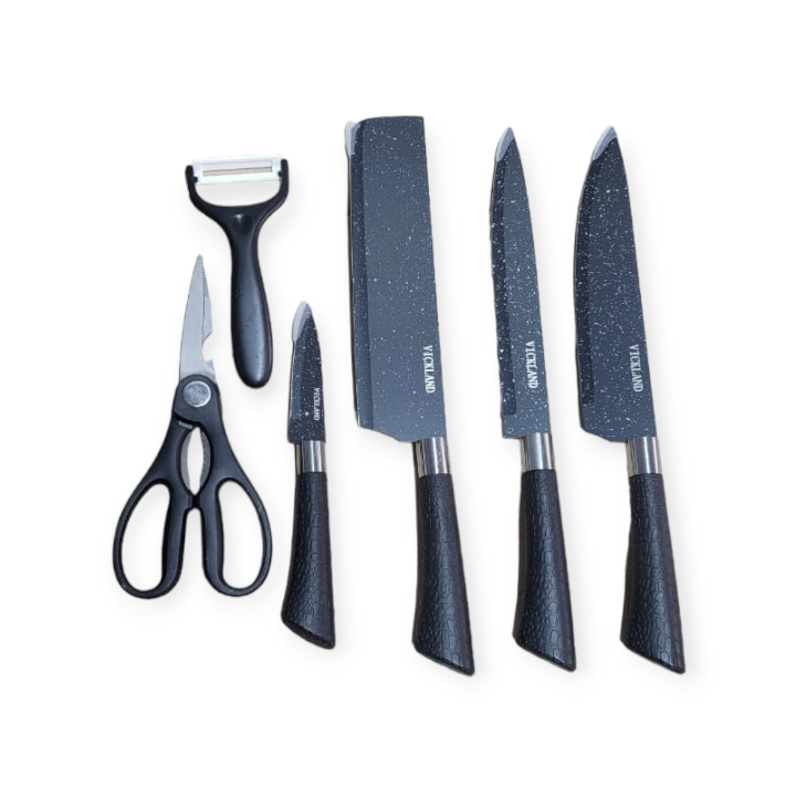 VICKLAND 1831406 Non-Stick Black Stainless Stee…