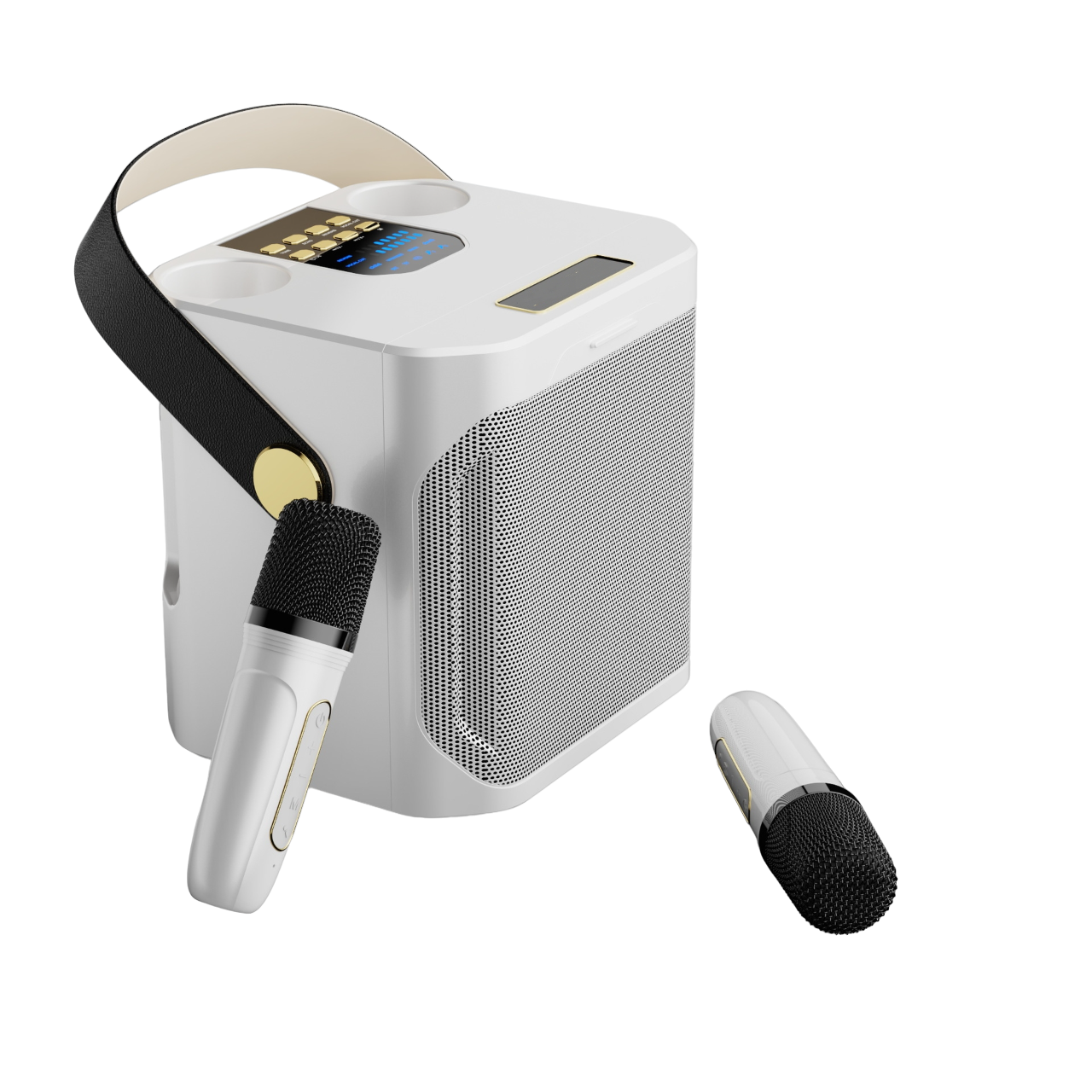 Wolulu AS-50191 Portable Bluetooth Karaoke Spea…