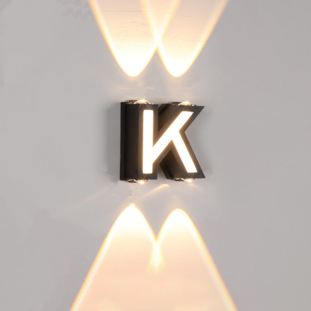 7W 4 LED K Shaped Light 3000k - Bundle of 2