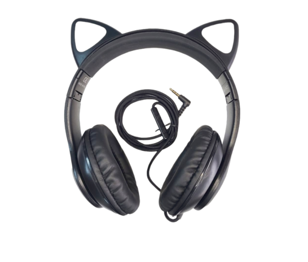 Aerbes AB-D472 Wired Light-Up Anime Headphones - Bundle of 3
