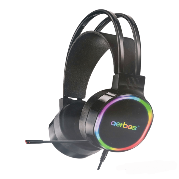 Aerbes AB-D447 Cuffie Gaming RGB Headsets Back-… - Bundle of 2