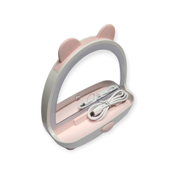 Aerbes AB-HZ01 Bear Shape LED Light Makeup Mirr…