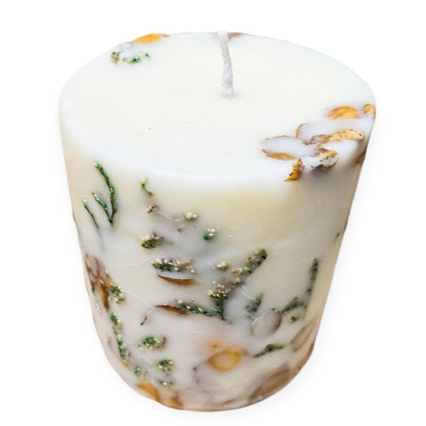Jiageng JG20375184 Floral Scented Candle - Bundle of 3