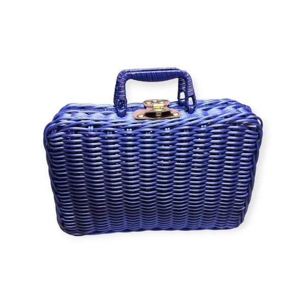 JG20375362 Multicolor Rattan Suitcase For Picni…