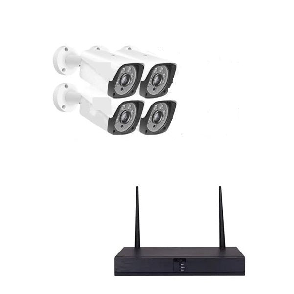 Aerbes AB-JK05 Wifi Camera Surveillance Kit 4 C…