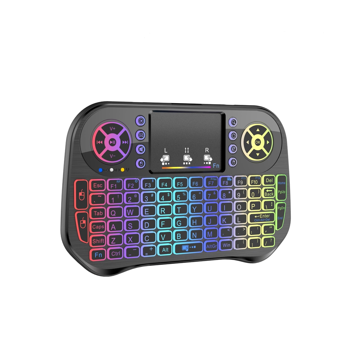 XF0603 Dual Mode Mini 2.4G Backlit Wireless &am…