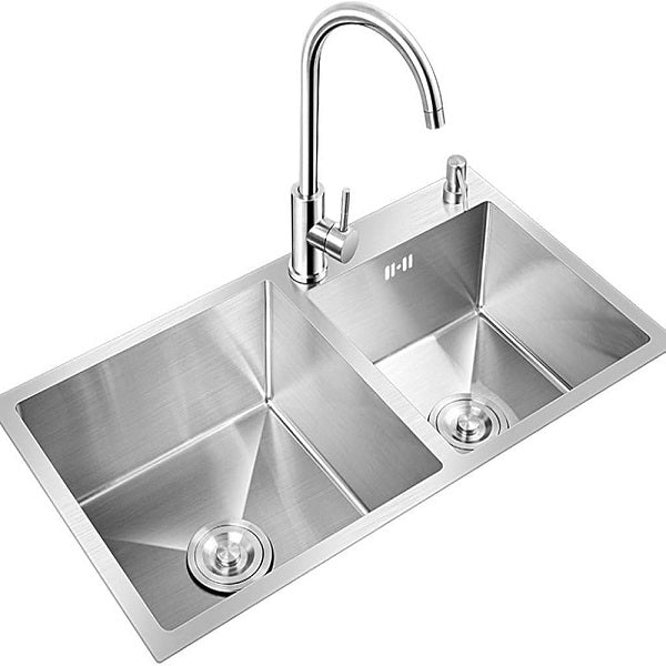 XUFU JG20375639 Stainless Steel Sink 80cm x 4…