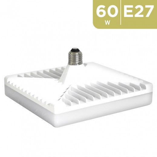 FA-60W E27 LED Square Light 60W 60 Degree Rotat… - Bundle of 2