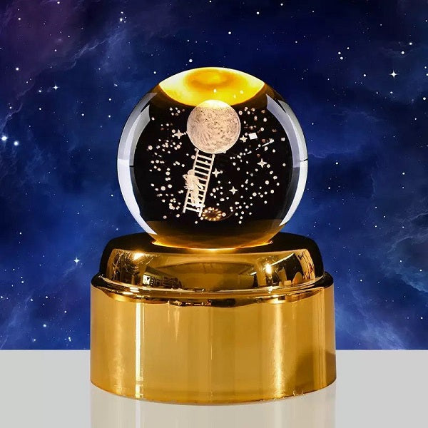 PM-170 Galaxy Dreamscape 3D Crystal Ball Lamp … - Bundle of 3