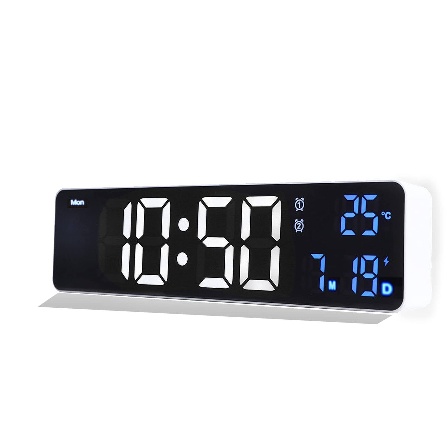 DS-6625 Rechargeable 25.5cm LED Digital Alarm C…