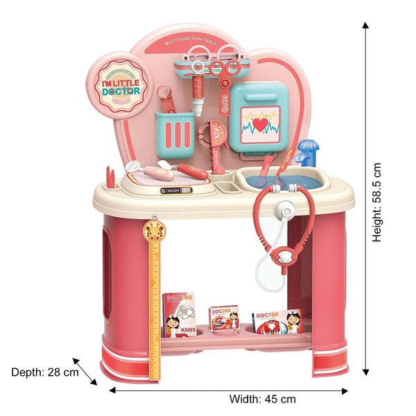 Toy Dr Set Doctor Play Kids Interactive Role Play Hospital Pretend Medical Nurse