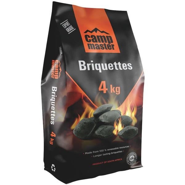 Campmaster 4kg Briquettes
