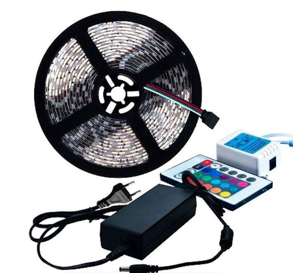 Andowl LED Lights for Bedroom - 5M Color Changing Strip Lights