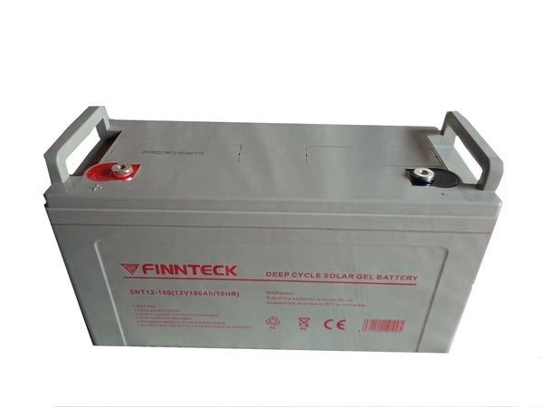 Demo Unit - Finnteck 12v 100ah Solar Gel Battery