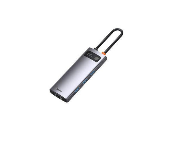 Baseus Metal Gleam Series 6 in1 Multifunctional USB Type-C HUB Station