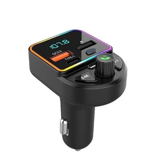 Aerbes AB-CZ05 Multifunctional Wireless Car RGB MP3 Player, FM Transmitter x 3