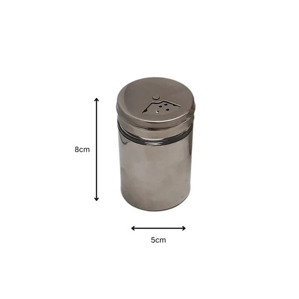 4 PIECE STAINLESS STEEL WITH GLASS CRUET SET (SGN459)