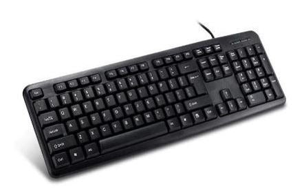 KB8236 104-Key Wired Multimedia Keyboard x 4