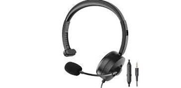 3.5mm Headset with Mic, One Sided