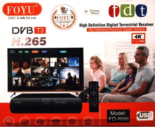 Free to Air Foyu Dvb-t2 tv tuner tv box