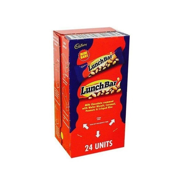 Cadbury Lunch Bar Mini (24 x 23g Bars)
