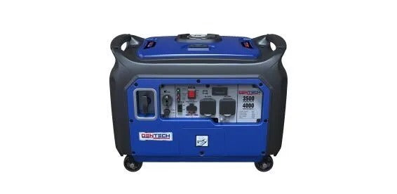 Gentech - Digital Pure Sine Wave Inverter Generator - Blue - 4kVA