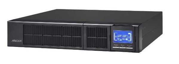 Mecer 6000VA /6000W 2U ON-LINE SINE WAVE Rackmountable UPS (with Monitoring Software) - Black