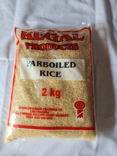 Parboiled Rice Bulk 3 x 2kg