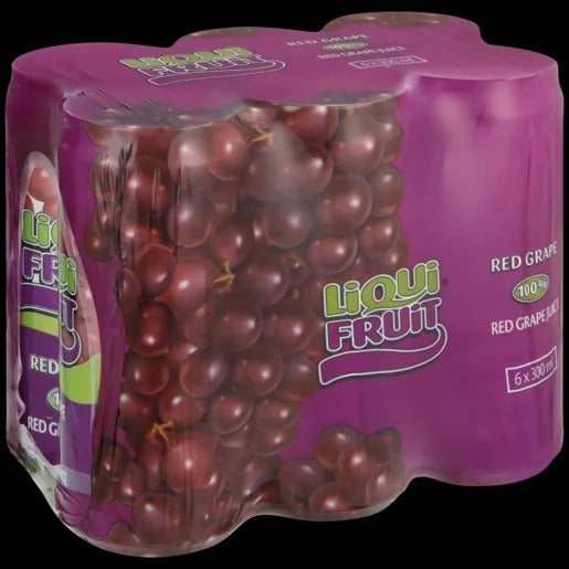 Liqui-Fruit Red Grape Fruit Juice 6 x 300ml
