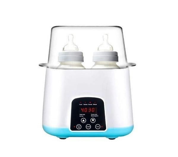 Smart thermostat Double Bottle Baby Food Heater for Breast Milk Or formula