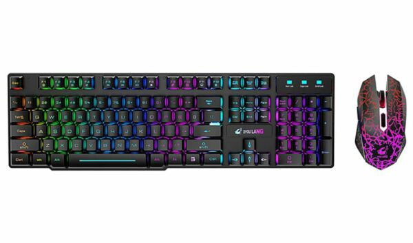 T3 Wireless 2.4GHZ and Rechargeable Keyboard, Mouse and Mousepad Set
