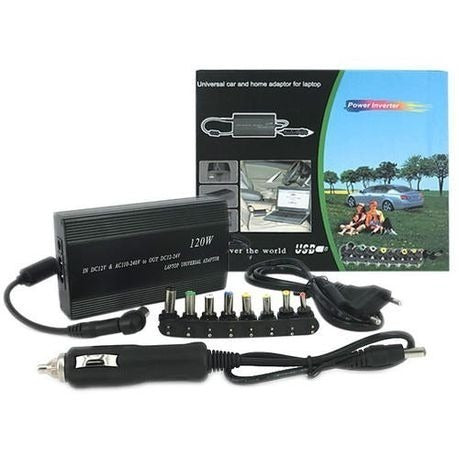Universal Laptop Car & Home Charger Adapter -120W